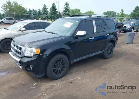 2012 Ford Escape Limited from USA, damaged, VIN 1FMCU9EG3CKC84918
